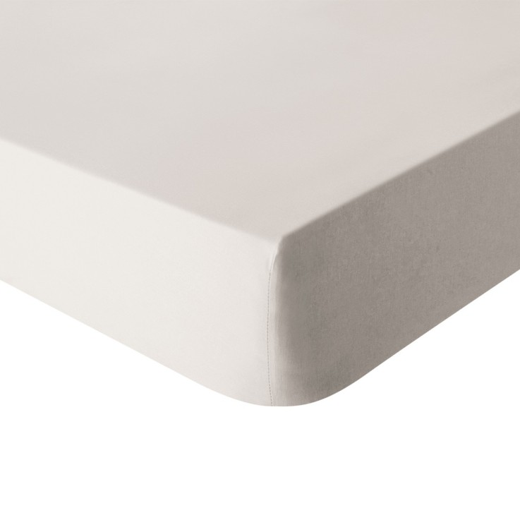 Drap housse uni en coton, TOUT DOUX