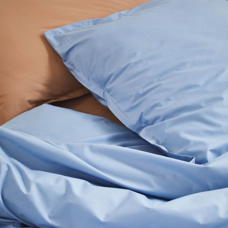 Drap housse uni en percale de coton, bonnet de 30 cm, PREMIÈRE
