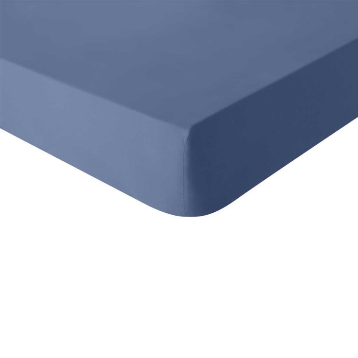 Drap housse uni en coton, TOUT DOUX