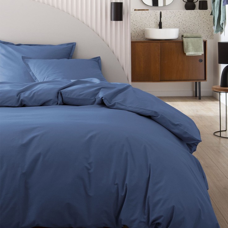 Drap housse uni en coton, TOUT DOUX