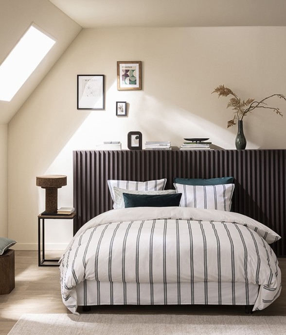 Parure de lit imprimée en...