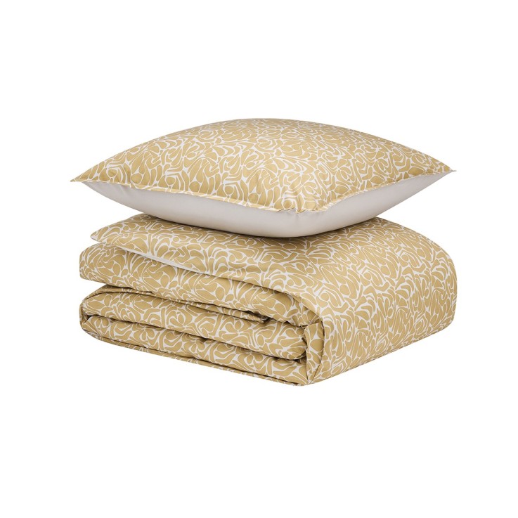 Parure de lit imprimée en percale de coton, taies rectangles, HERA