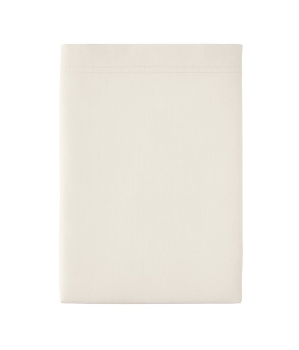 Drap plat uni en percale de...