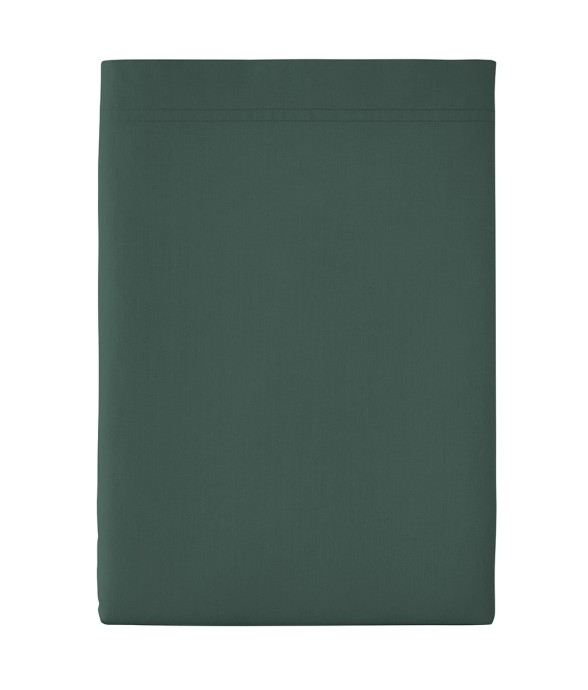 Drap plat uni en percale de...
