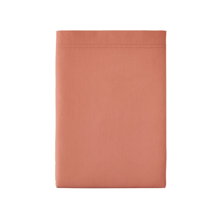 Drap plat uni en percale de coton, PREMIÈRE