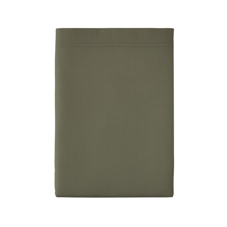 Drap plat uni en percale de coton, PREMIÈRE