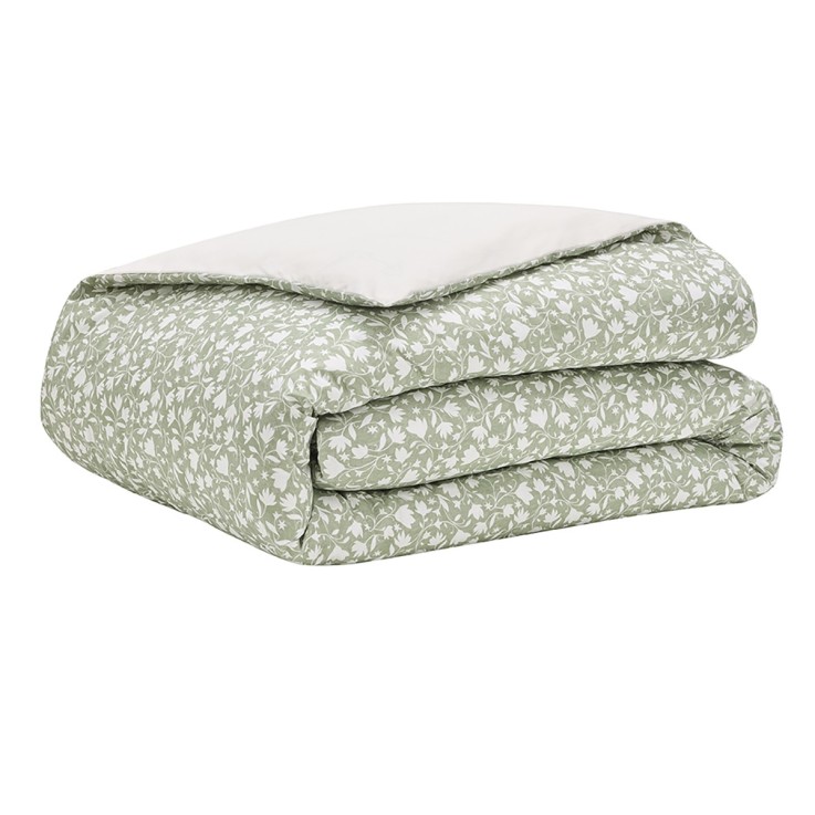 Housse de couette imprimée en percale de coton, ARABESQUE