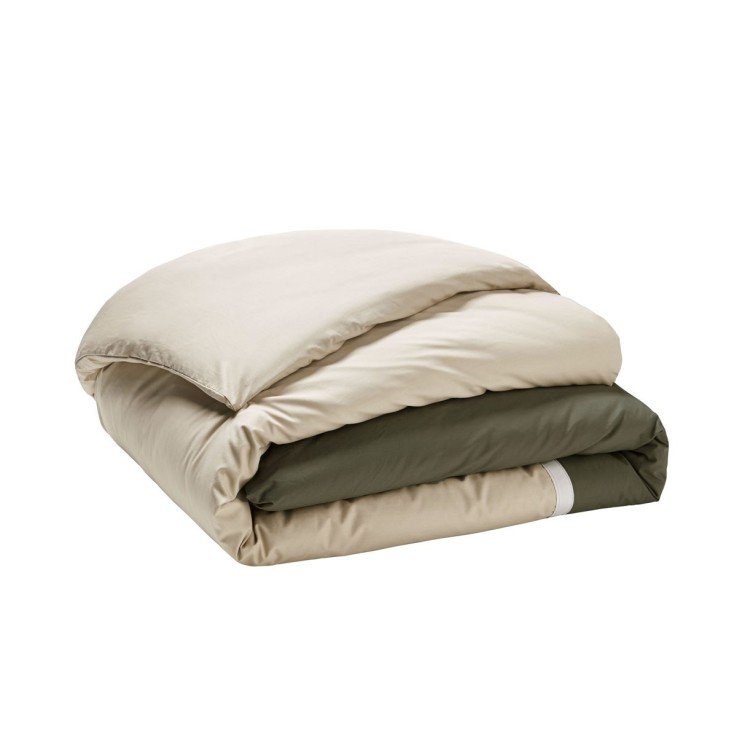 Housse de couette en percale de coton, TOI&MOI ESSENTIEL