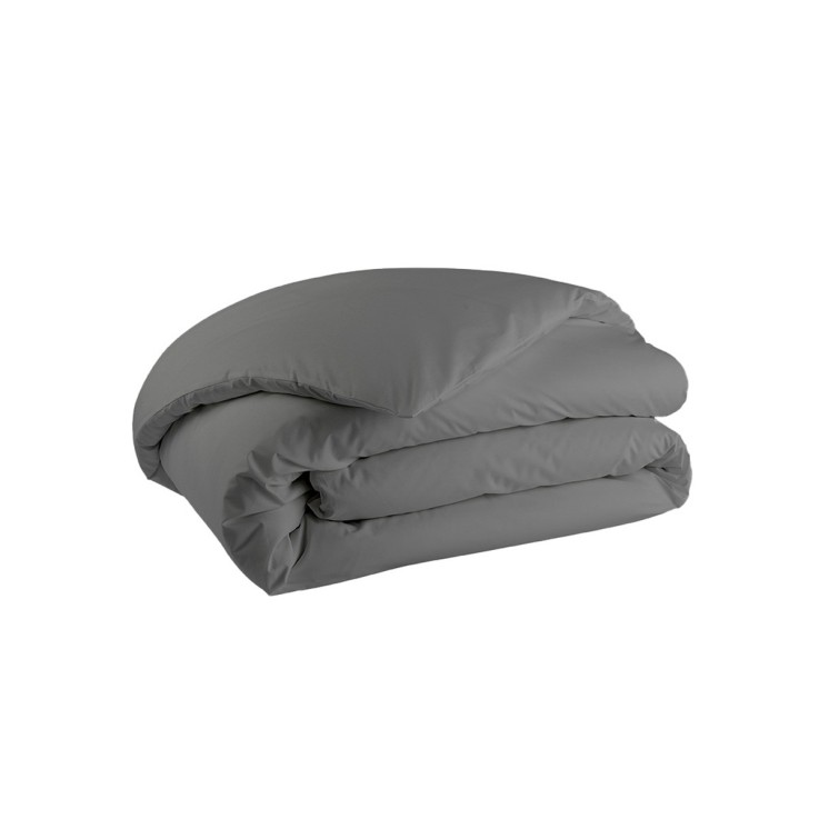 Housse de couette unie en percale de coton, PREMIERE
