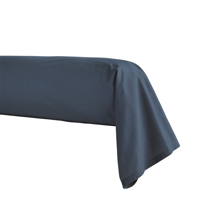 Taie de traversin unie en percale de coton, PREMIÈRE