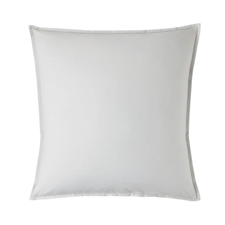 Taie d'oreiller bicolore en percale de coton, RENDEZ-VOUS