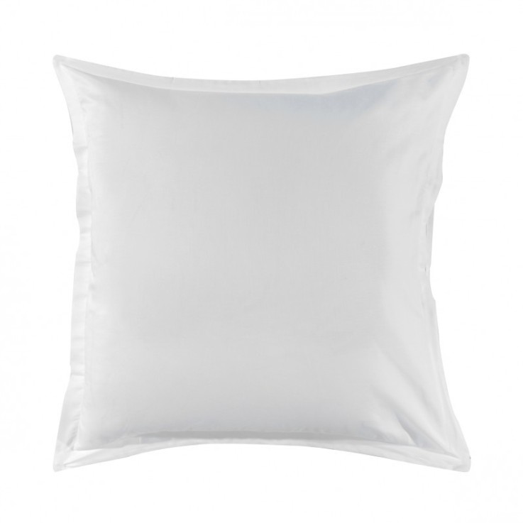 Taie d'oreiller unie en satin de coton, TRIUMPH LINE