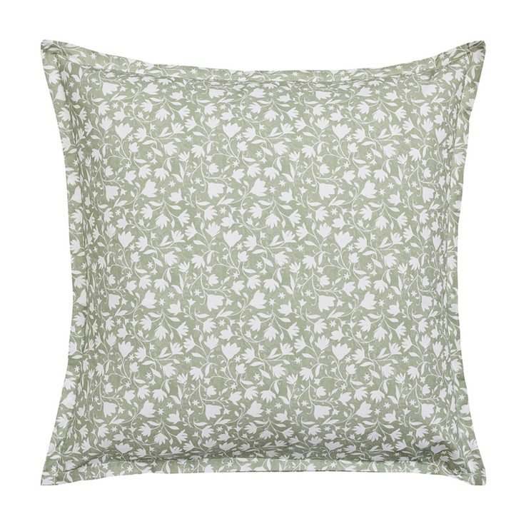 Taie d'oreiller imprimée en percale de coton, ARABESQUE