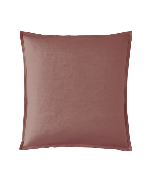 Taie d'oreiller unie en...