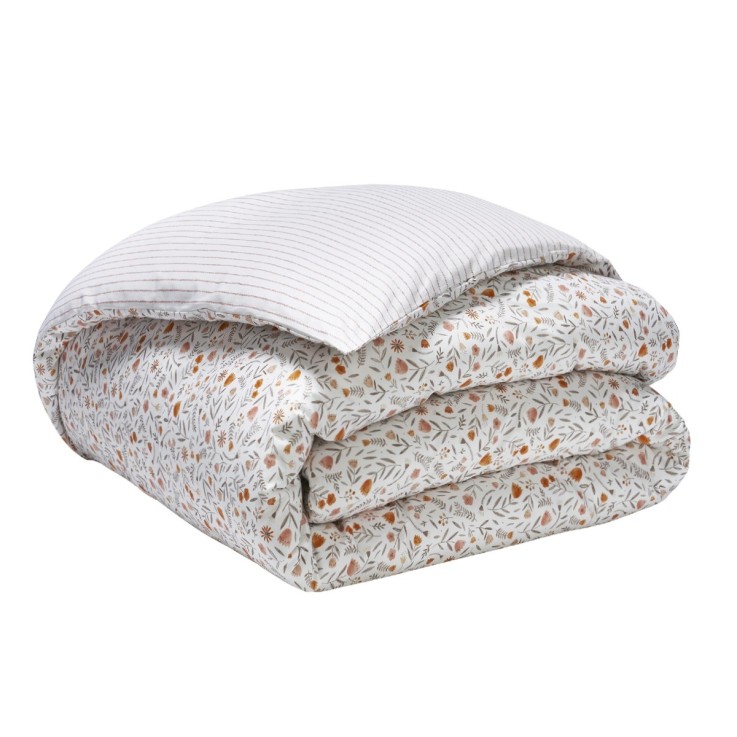 Parure de lit enfant imprimée en percale de coton, taie rectangle, HONORE