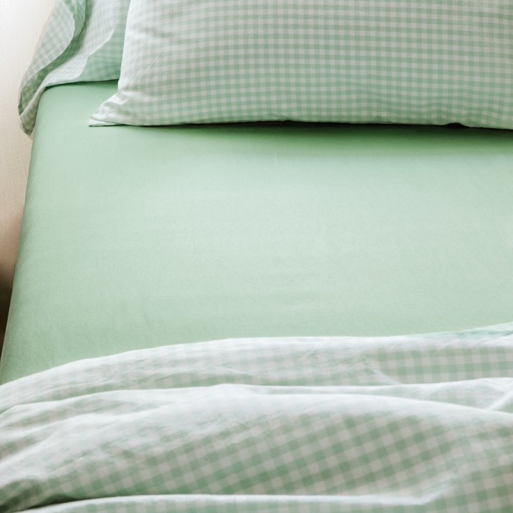 Drap housse 1 personne pur Coton Bio