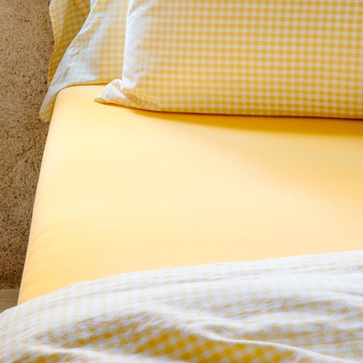 Drap housse adulte pur Coton Bio