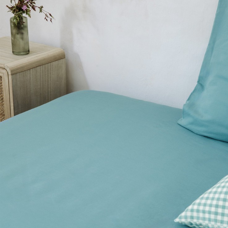 Drap housse adulte pur Coton Bio