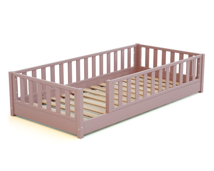 Lit au sol enfant en bois SONHO
