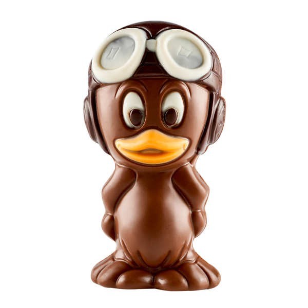 Caneton aviateur en chocolat au lait - Le caneton de 200g