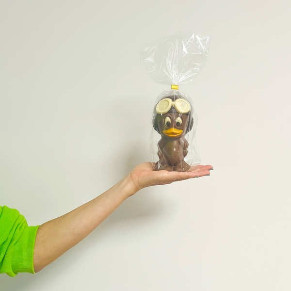 Caneton aviateur en chocolat au lait - Le caneton de 200g