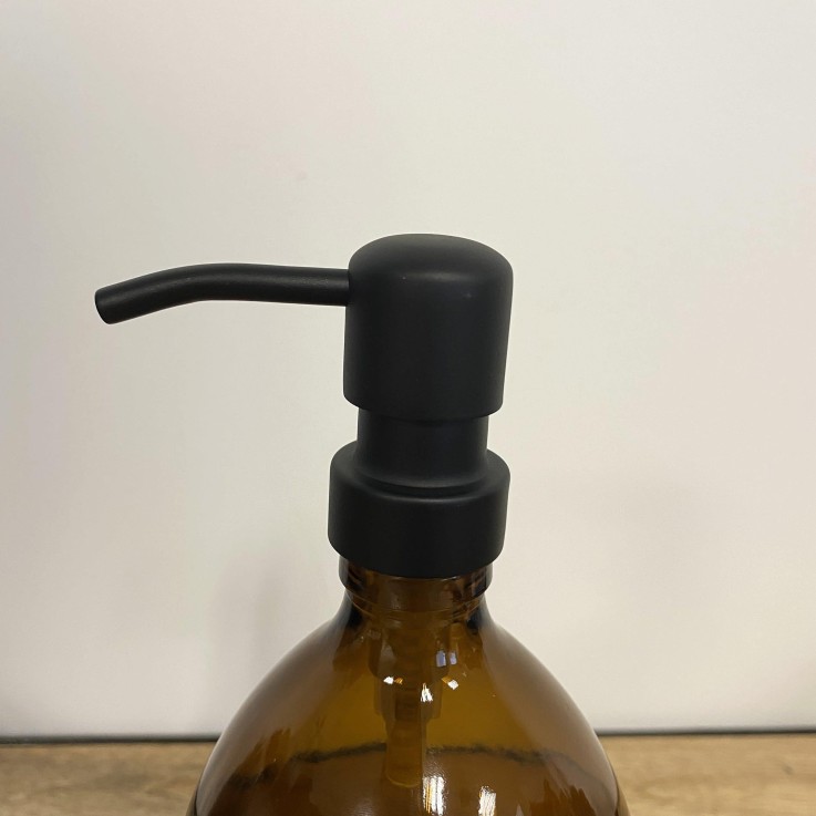 Pompe pour flacon en verre