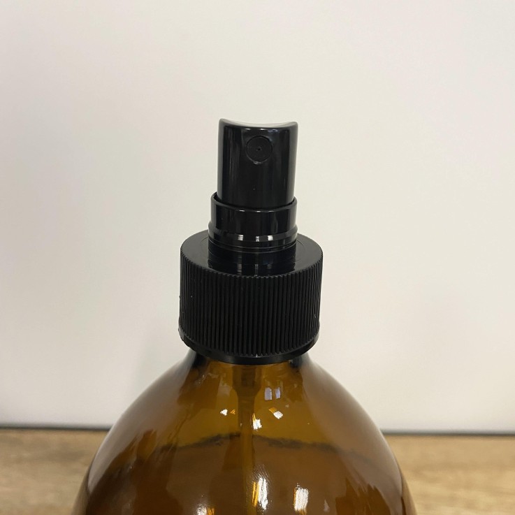 Pompe pour flacon en verre