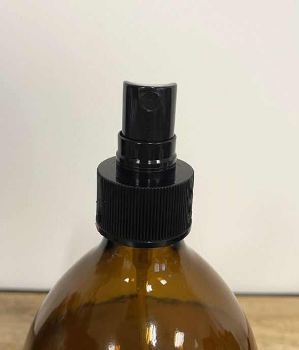 Pompe pour flacon en verre