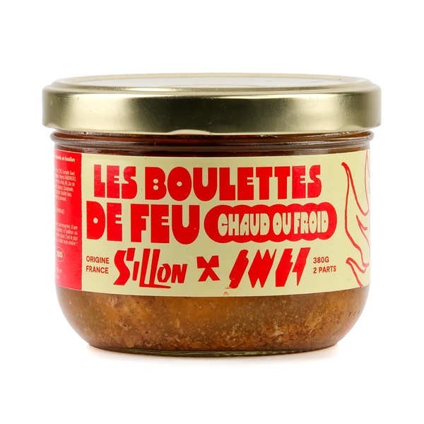 Les boulettes de feu - Pot de 380g (2 parts)