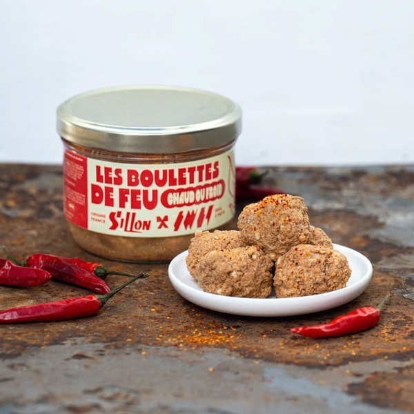 Les boulettes de feu - Pot de 380g (2 parts)