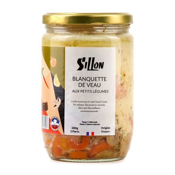 Blanquette de veau aux petits légumes - Pot de 560g (2 parts)