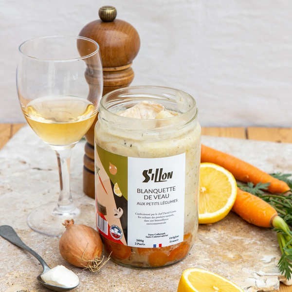 Blanquette de veau aux petits légumes - Pot de 560g (2 parts)