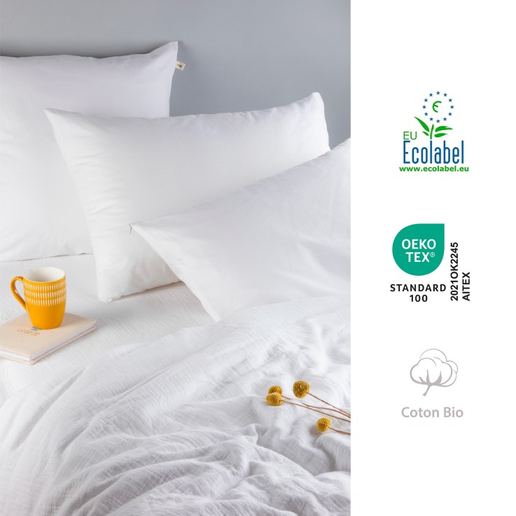 Oreiller Lanaï en Duvet et Plumes