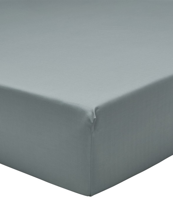 Drap housse uni en percale...