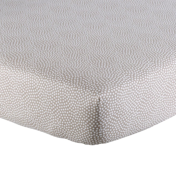 Drap housse imprimé en lyocell, AUGUSTE