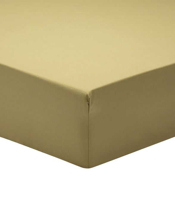 Drap housse uni en percale...