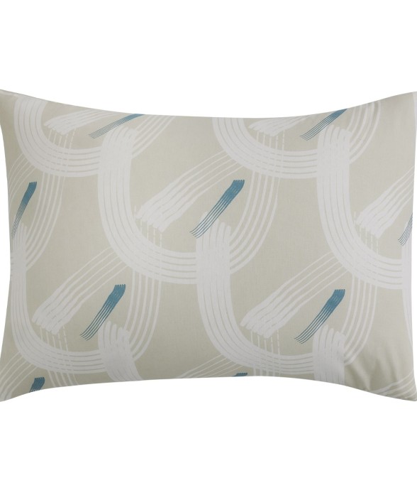 Taie d'oreiller imprimée en...