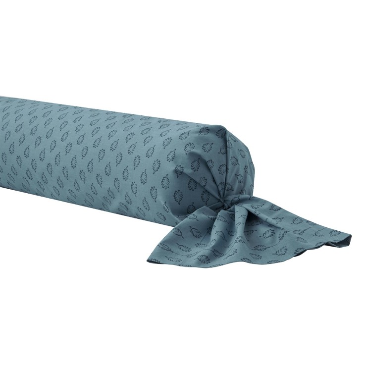 Taie de traversin imprimée en viscose de bambou, IRIS