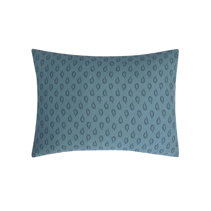 Taie d'oreiller imprimée en viscose de bambou, IRIS