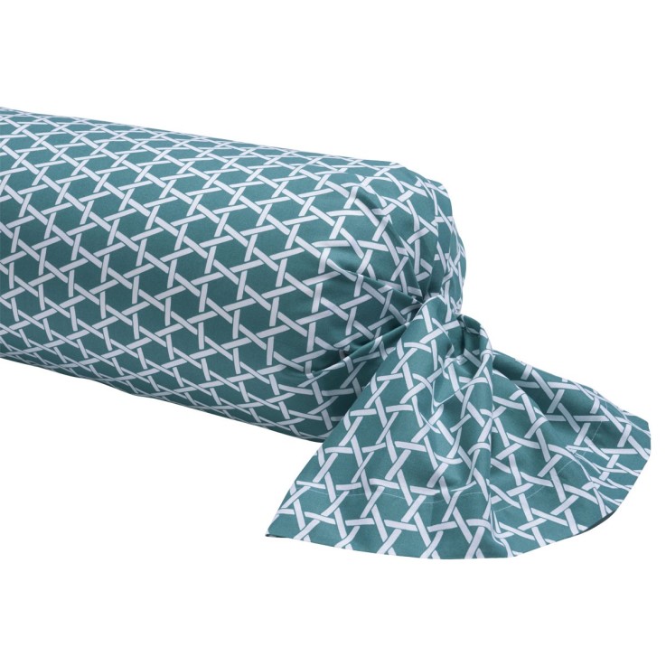 Taie de traversin imprimé en lyocell, ANGELE