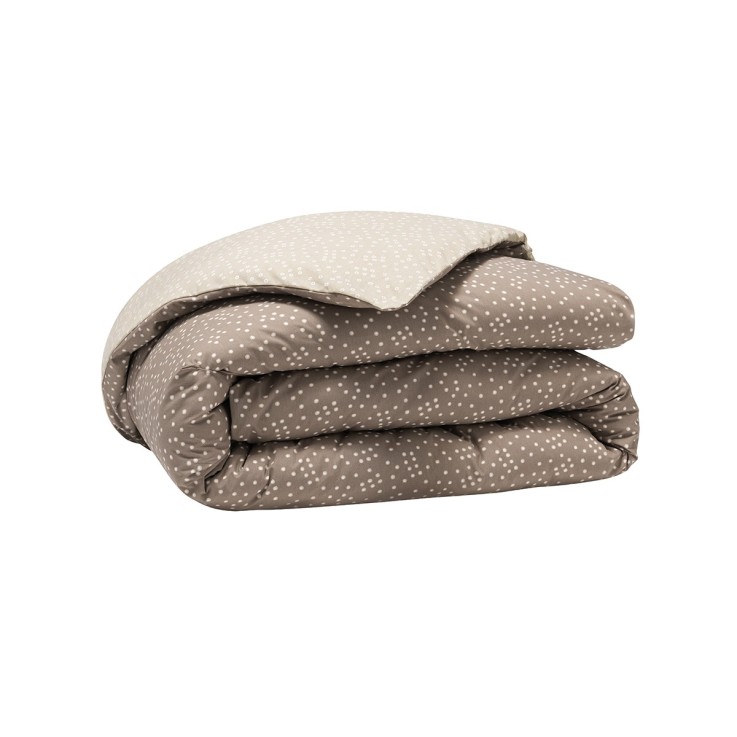 Parure de lit Housse de couette + taies carrées en viscose de bambou, ALICE