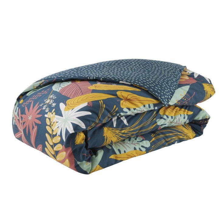 Parure de lit imprimée en lyocell, JADE