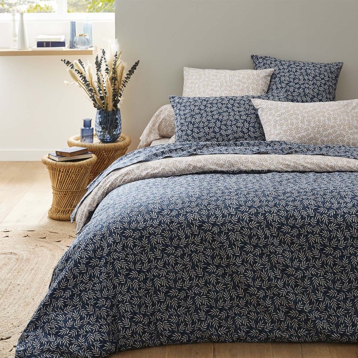 Drap plat imprimé en lyocell, MARGOT