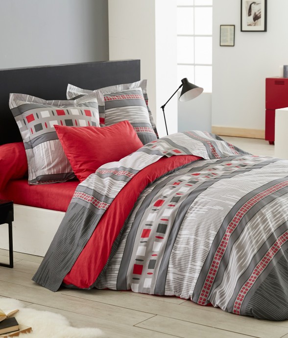 Housse de couette imprimée...