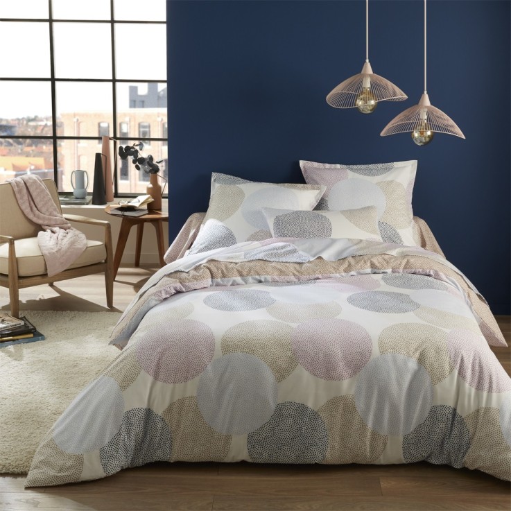 Housse de couette imprimée en lyocell, AUGUSTE