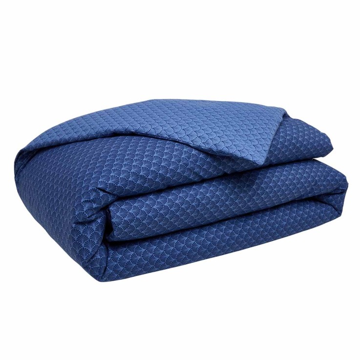 Housse de couette imprimée en viscose de bambou, CAMILLE