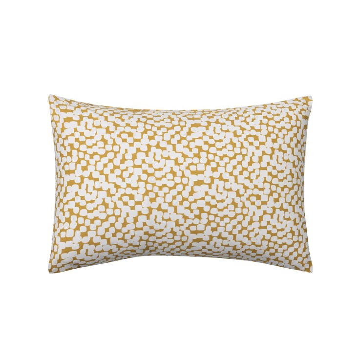 Taie d'oreiller imprimée en viscose de bambou, COTONOU