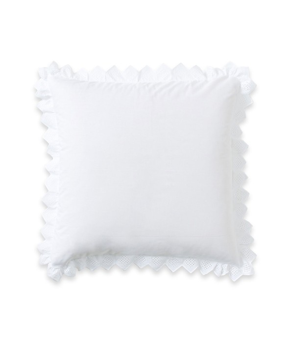 Taie d'oreiller brodée en...