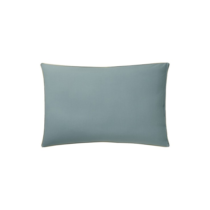 Taie d'oreiller imprimée en percale de coton, OPALE