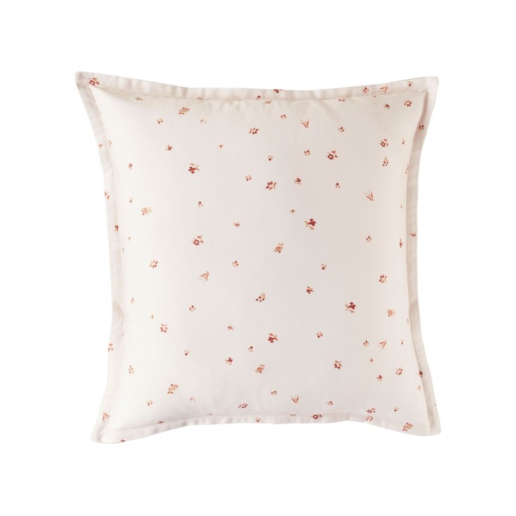 Taie d'oreiller imprimée en satin de coton, IMPRESSIONNISTE